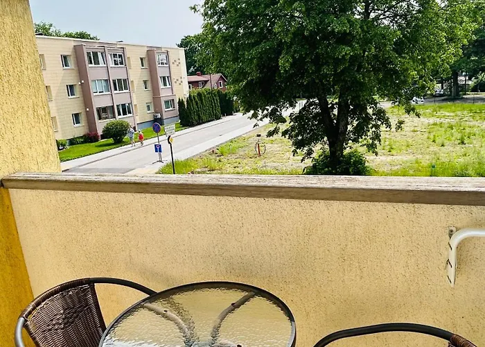 Studija Su Balkonu Palangos Centre דירה פלאנגה